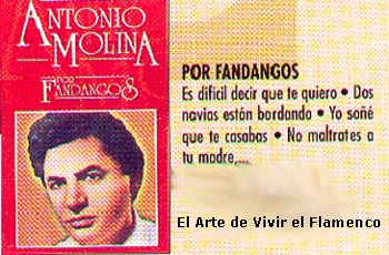 Antonio Molina Cantaores As El Arte De Vivir El Flamenco